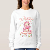 Weihnachten ist magisch sweatshirt (Vorderseite)