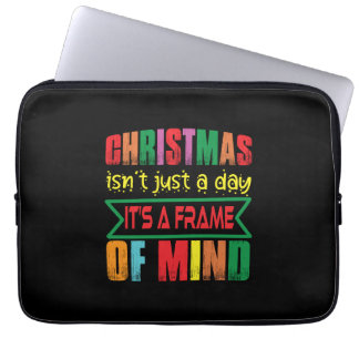 Weihnachten ist nicht nur ein Tag Laptopschutzhülle