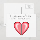 Weihnachten ist ohne dich gleich (Vorne/Hinten)