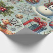 Weihnachten ist schon da geschenkpapier (Ecke)