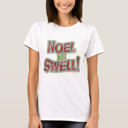 Weihnachten ist Swell Funny Christmas Holiday Slog T-Shirt (Vorderseite)