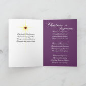 Weihnachten ist Verzeihen-besonders anfertigen - (Innenseite)