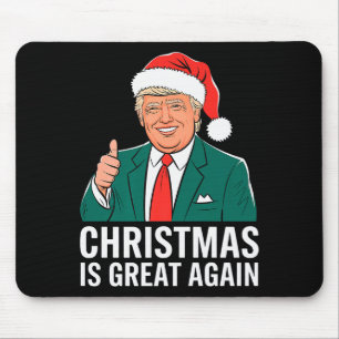 Weihnachten ist wieder großartig - Festlicher Sant Mousepad