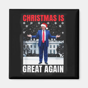 Weihnachten ist wieder großartig lustiger Donald T Magnet