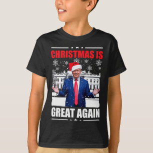 Weihnachten ist wieder großartig Xmas lustige Trum T-Shirt