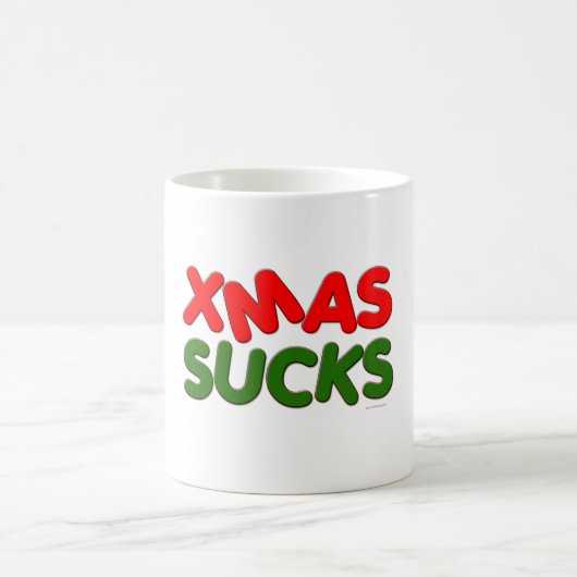 Weihnachten ist zum Kotzen Kaffeetasse (Mittel)