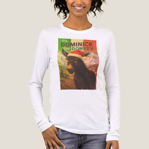 Weihnachten Italienisch Dominick der Esel-Shirt Tri-Blend Shirt