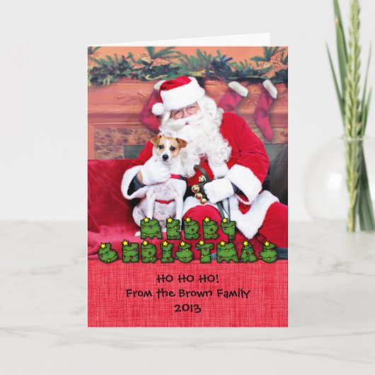 Weihnachten - Jack Russell - Trey (Vorderseite)