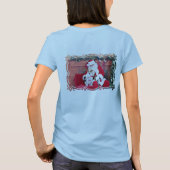 Weihnachten - Jack Russell - Trey T-Shirt (Rückseite)