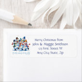 Weihnachten Jahreszeit zu Jolly Snowmen Spaß (Insitu)