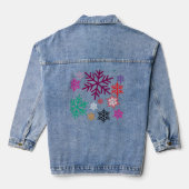 Weihnachten Jeansjacke (Rückseite)