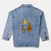 Weihnachten Jeansjacke (Rückseite)