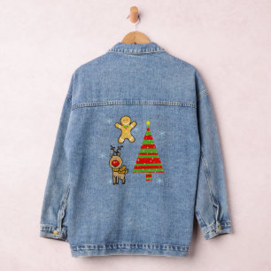 Weihnachten Jeansjacke