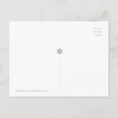 Weihnachten Jenny Nyström Lass es schneien CC0118 Postkarte (Rückseite)
