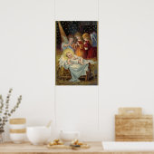 Weihnachten Jesus Angel Poster (Küche)