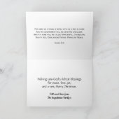 Weihnachten JESUS BEST GIFT JE Red Pink Stars (Innenseite)