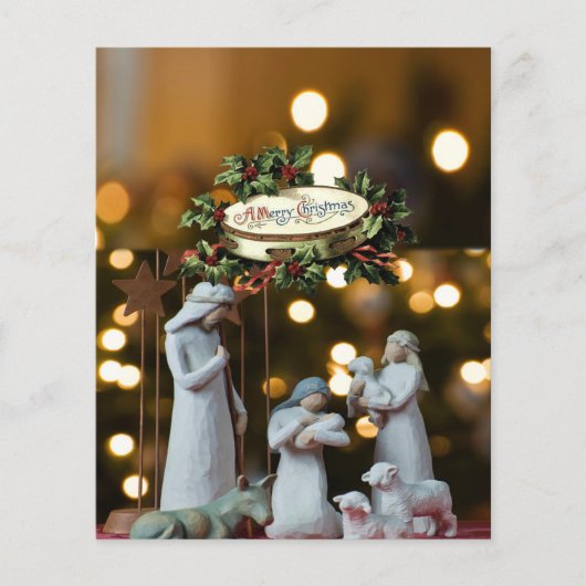 Weihnachten Jesus Flugblätter Flyer (Vorne)