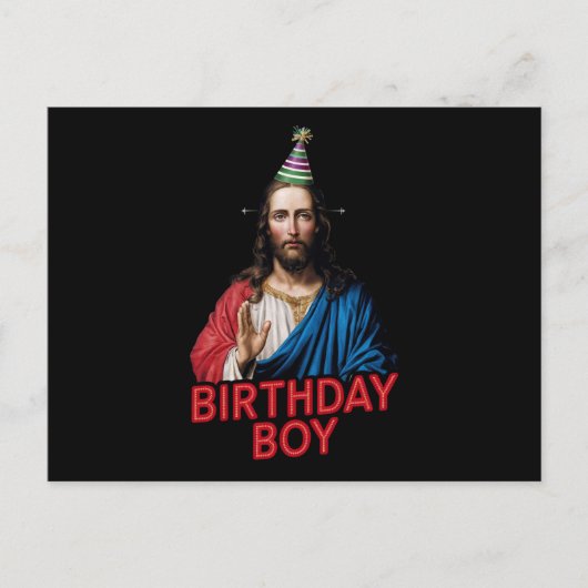 Weihnachten Jesus Geburtstag Junge (Vorderseite)