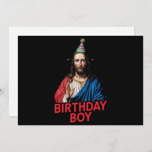 Weihnachten Jesus Geburtstag Junge (Vorne/Hinten)