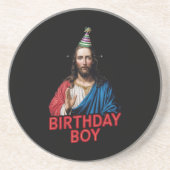 Weihnachten Jesus Geburtstag Junge Getränkeuntersetzer (Vorne)