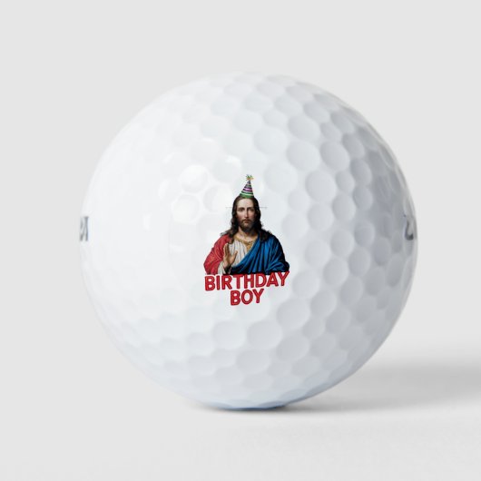 Weihnachten Jesus Geburtstag Junge Golfball (Vorderseite)