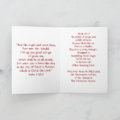 Weihnachten Jesus Grund der Jahreszeit (Innenseite)