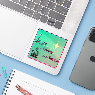 Weihnachten Jesus Grund der Jahreszeit Sticker
