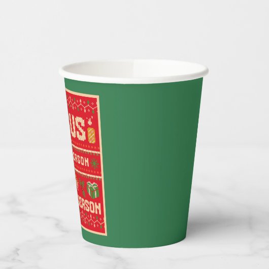 Weihnachten Jesus ist der Grund für die Jahreszeit Pappbecher (Links)