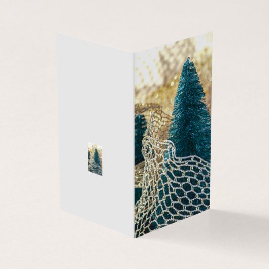 Weihnachten Jesus ist eine geborene religiöse Gruß (Vorderseite)