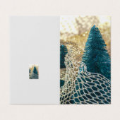 Weihnachten Jesus ist eine geborene religiöse Gruß (Außenseite Aufgefaltet)