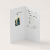 Weihnachten Jesus ist eine geborene religiöse Gruß (Innenseite)