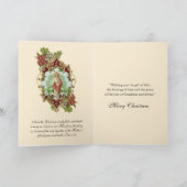 Weihnachten Jesus-Schriftzeichen Gebet (Innenseite)