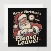 Weihnachten jetzt Verlass bitte sarkastisch (Vorne/Hinten)