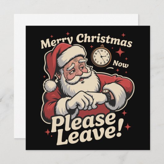 Weihnachten jetzt Verlass bitte sarkastisch (Vorne/Hinten)