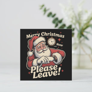 Weihnachten jetzt Verlass bitte sarkastisch