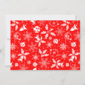 Weihnachten Jingle und Mingle Fun Modern Winter Einladung (Rückseite)