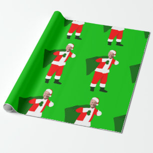 Weihnachten jobiden santa geschenkpapier
