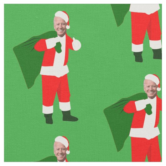 Weihnachten jobiden santa stoff (Nahaufnahme)