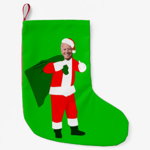 weihnachten joe biden weihnachtsmann kleiner weihnachtsstrumpf