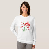 Weihnachten Jolas As F***, Funny Xmas Geschenk T-Shirt (Vorne ganz)