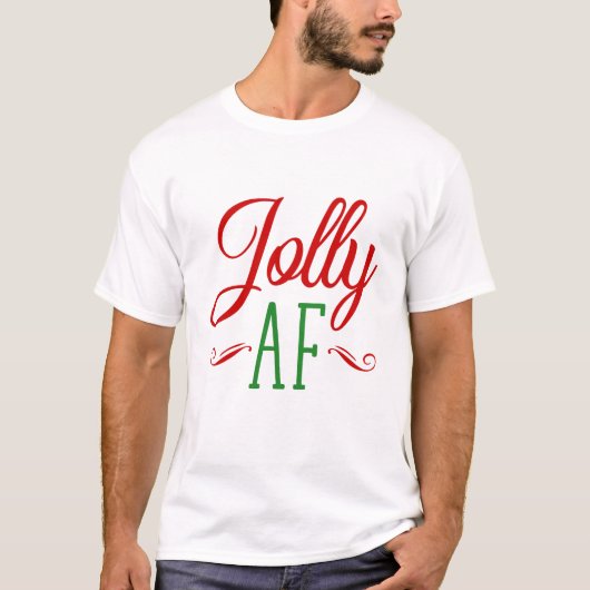Weihnachten Jolas As F***, Funny Xmas Geschenk T-Shirt (Vorderseite)