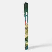 Weihnachten, Jolly Retro 50's Weihnachtsmann Case-Mate iPhone Hülle (Rückseite / Links)