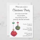 Weihnachten, Jolly Retro 50's Weihnachtsmann Einladung (Rückseite)