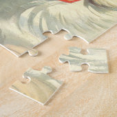 Weihnachten, Jolly Retro 50's Weihnachtsmann Puzzle (Seite)