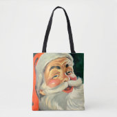 Weihnachten, Jolly Retro 50's Weihnachtsmann Tasche (Vorderseite)