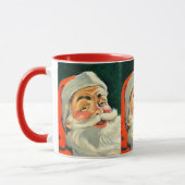 Weihnachten, Jolly Retro 50's Weihnachtsmann Tasse (Links)