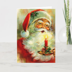 Weihnachten - Jolly Santa Card