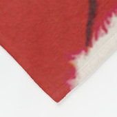 Weihnachten, Jolly Santa Claus Winking Fleecedecke (Ecke)