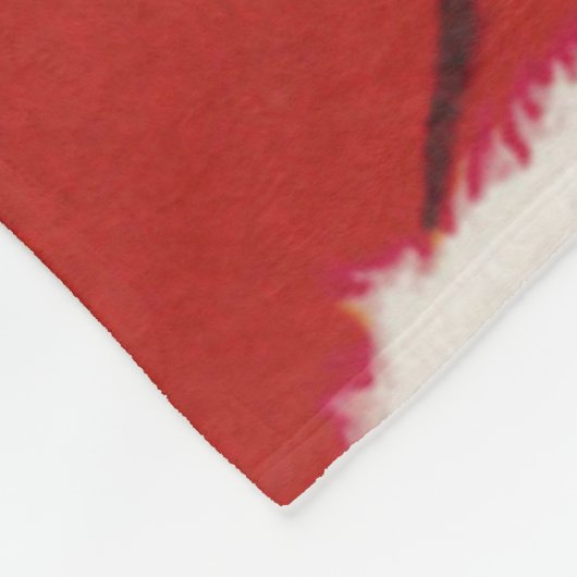 Weihnachten, Jolly Santa Claus Winking Fleecedecke (Ecke)