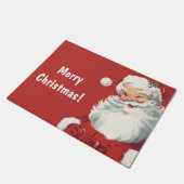 Weihnachten, Jolly Santa Claus Winking Fußmatte (Schrägansicht)